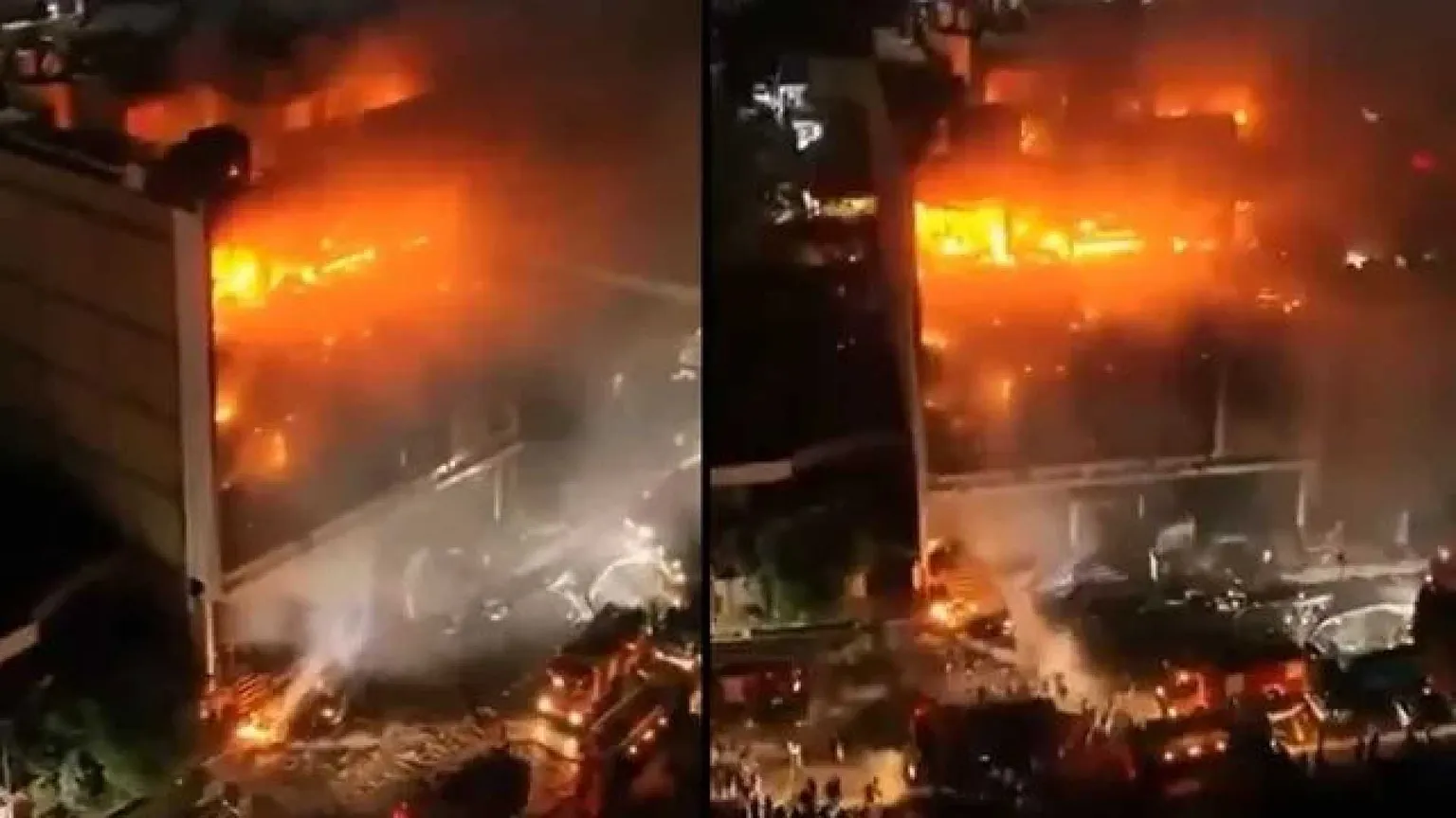 Centro commerciale in fiamme, oltre sessanta vittime in Iraq