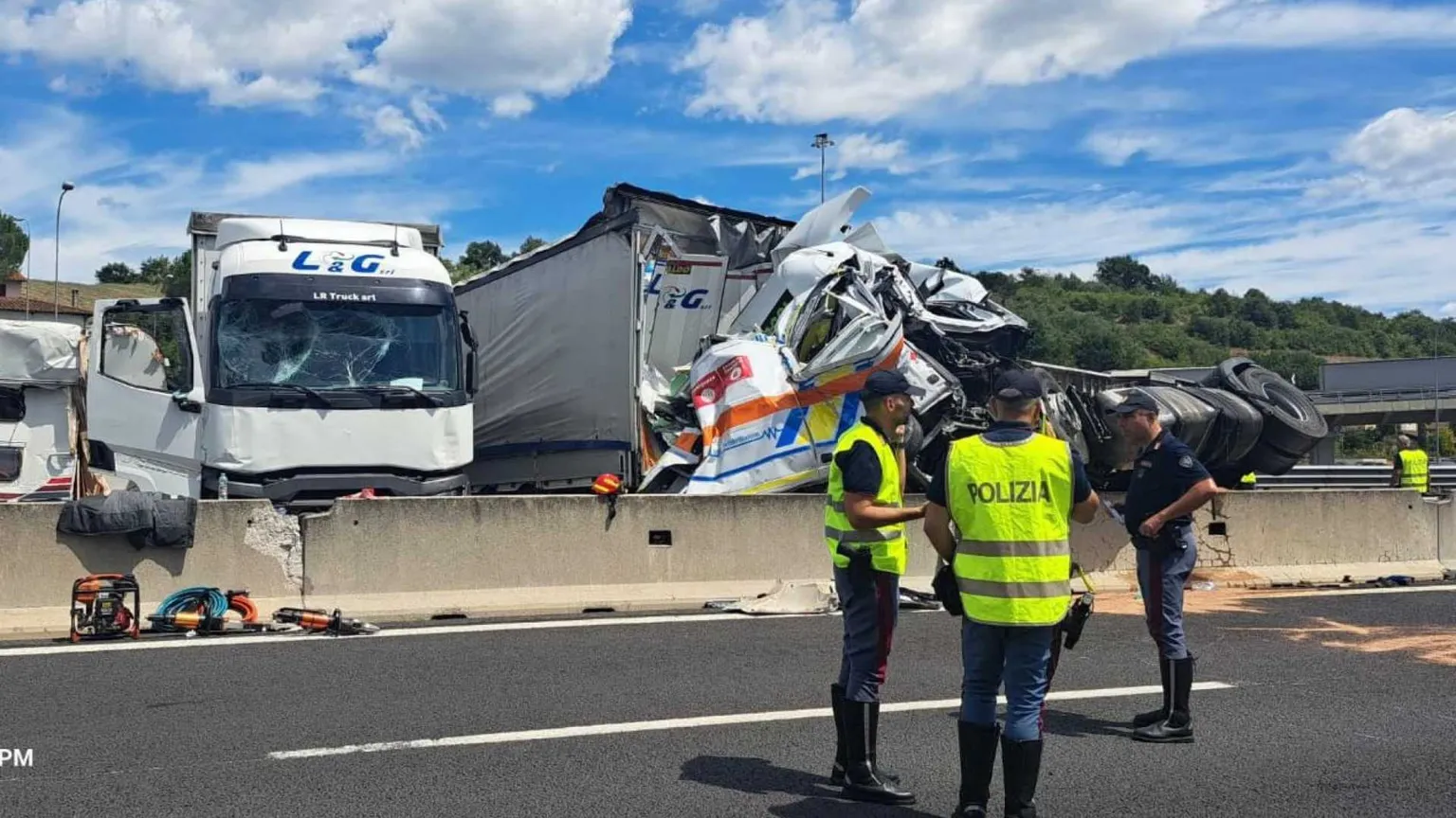Chi sono i due volontari delle Misericordie vittime dell'incidente sull'A1