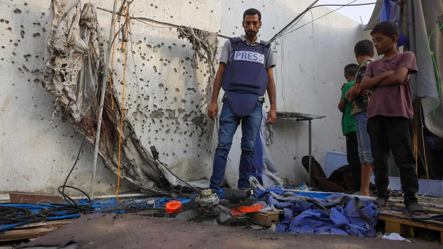 A Gaza uccisi sei giornalisti. «Da Israele un raid mirato»