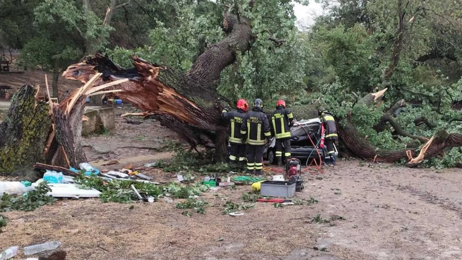 Il maltempo di Ferragosto fa una vittima in Basilicata