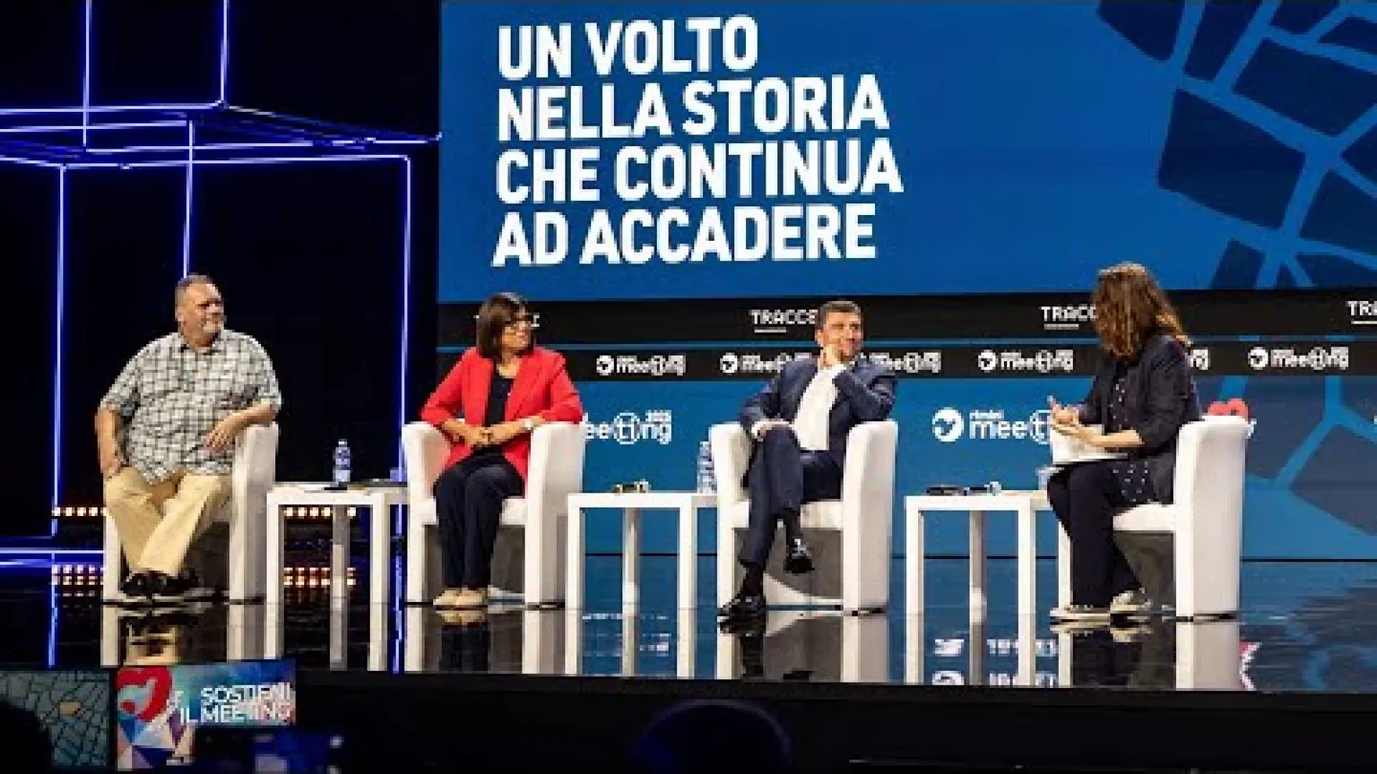 Live dal Meeting 2025: un volto nella storia che continua ad accadere