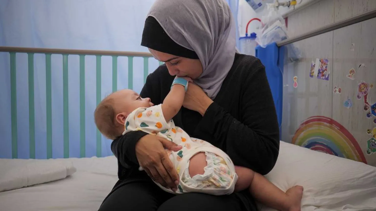 Siamo stati negli ospedali italiani che curano i bambini di Gaza