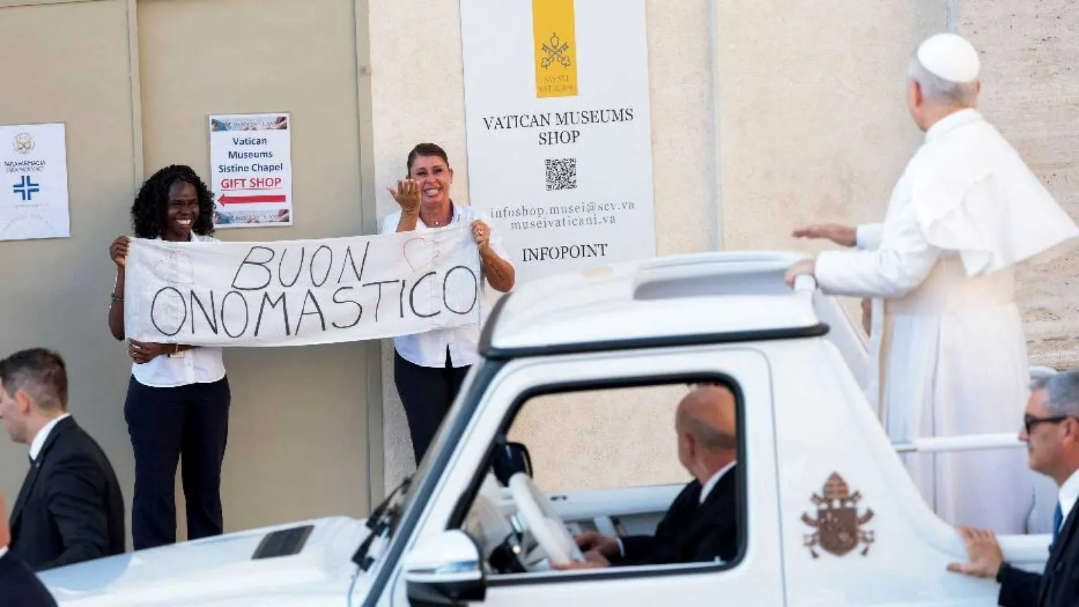 L’onomastico del Papa. «Gaza, situazione inaccettabile. Sorga un'alba di pace»