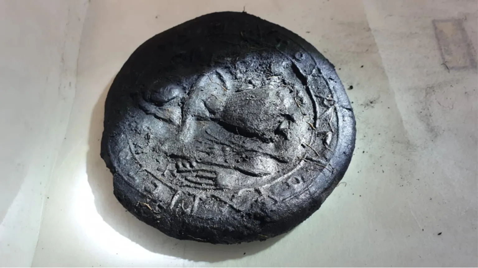 Archeologia: un Cristo contadino sul pane carbonizzato del VII secolo