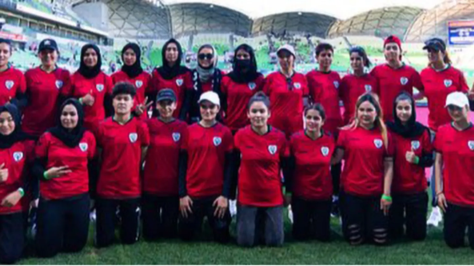 Un gol per la libertà:
le afghane in campo