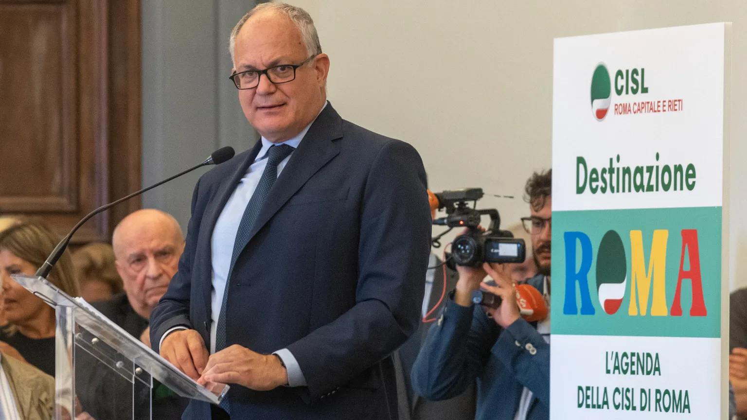 Il sindaco Gualtieri