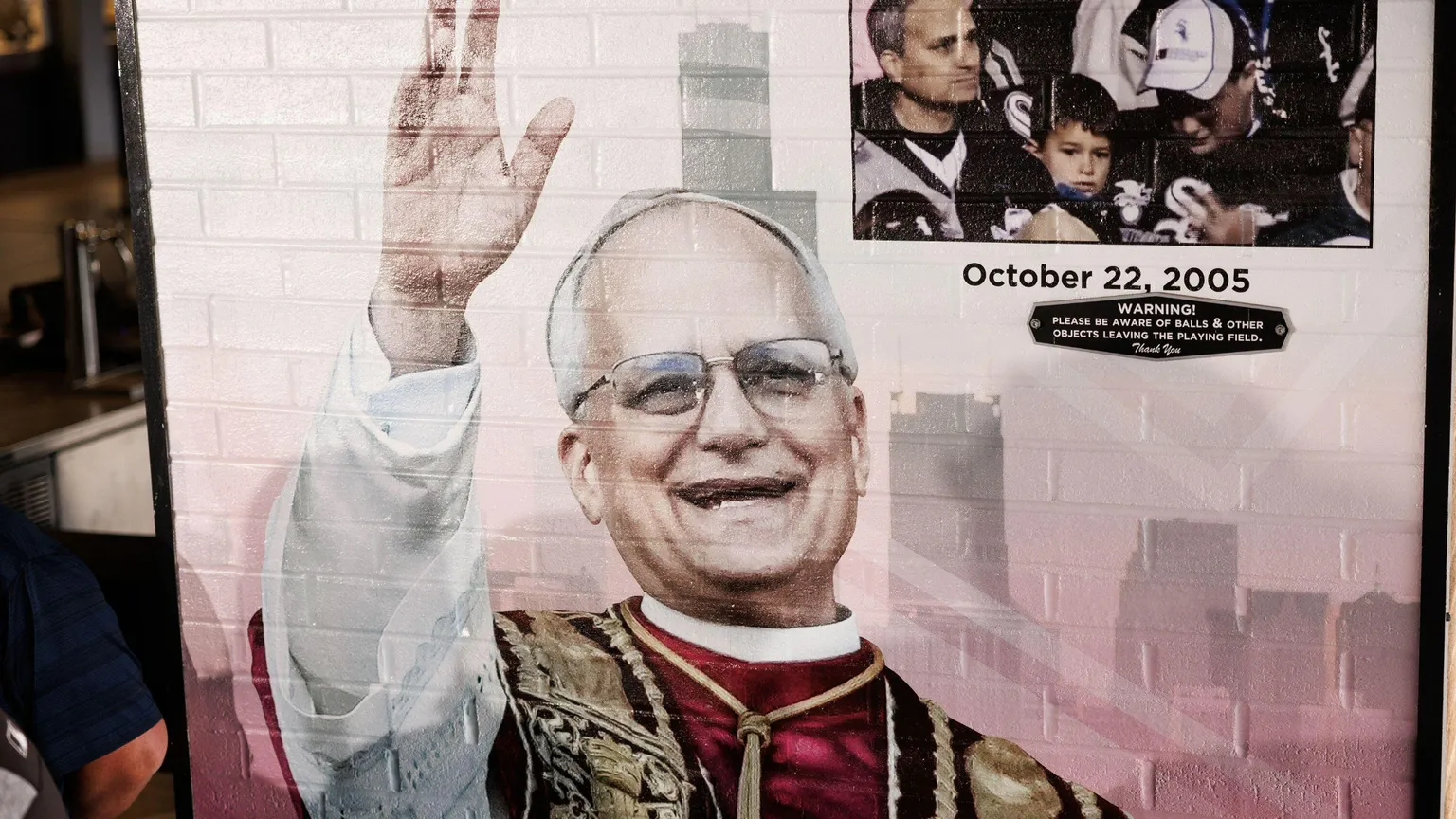 Un murales dedicato a Leone XIV a Chicago