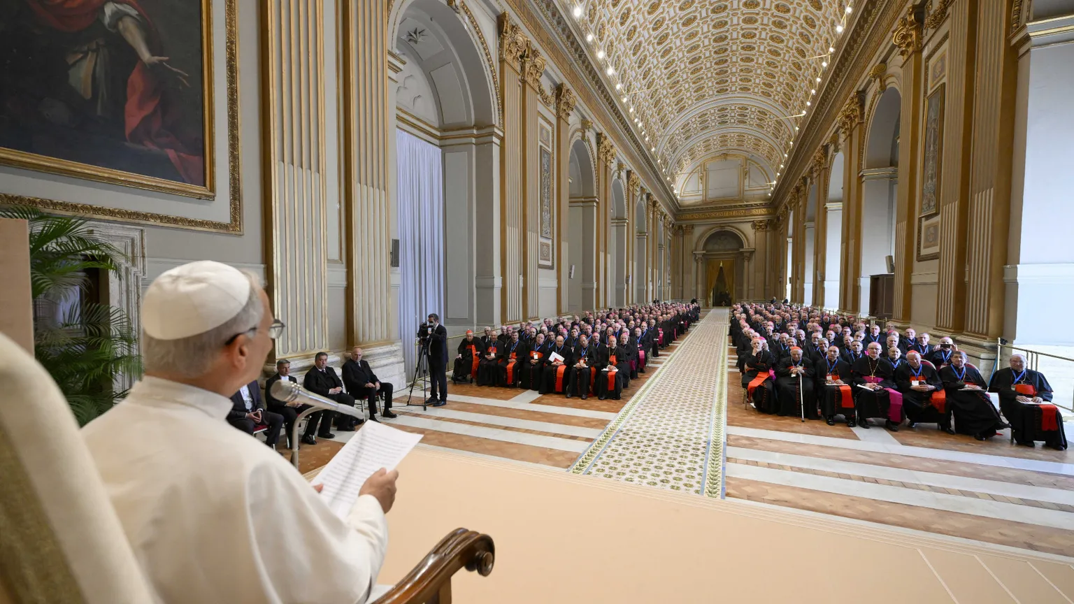 Il Papa in dialogo con i vescovi sul Cammino sinodale in Italia