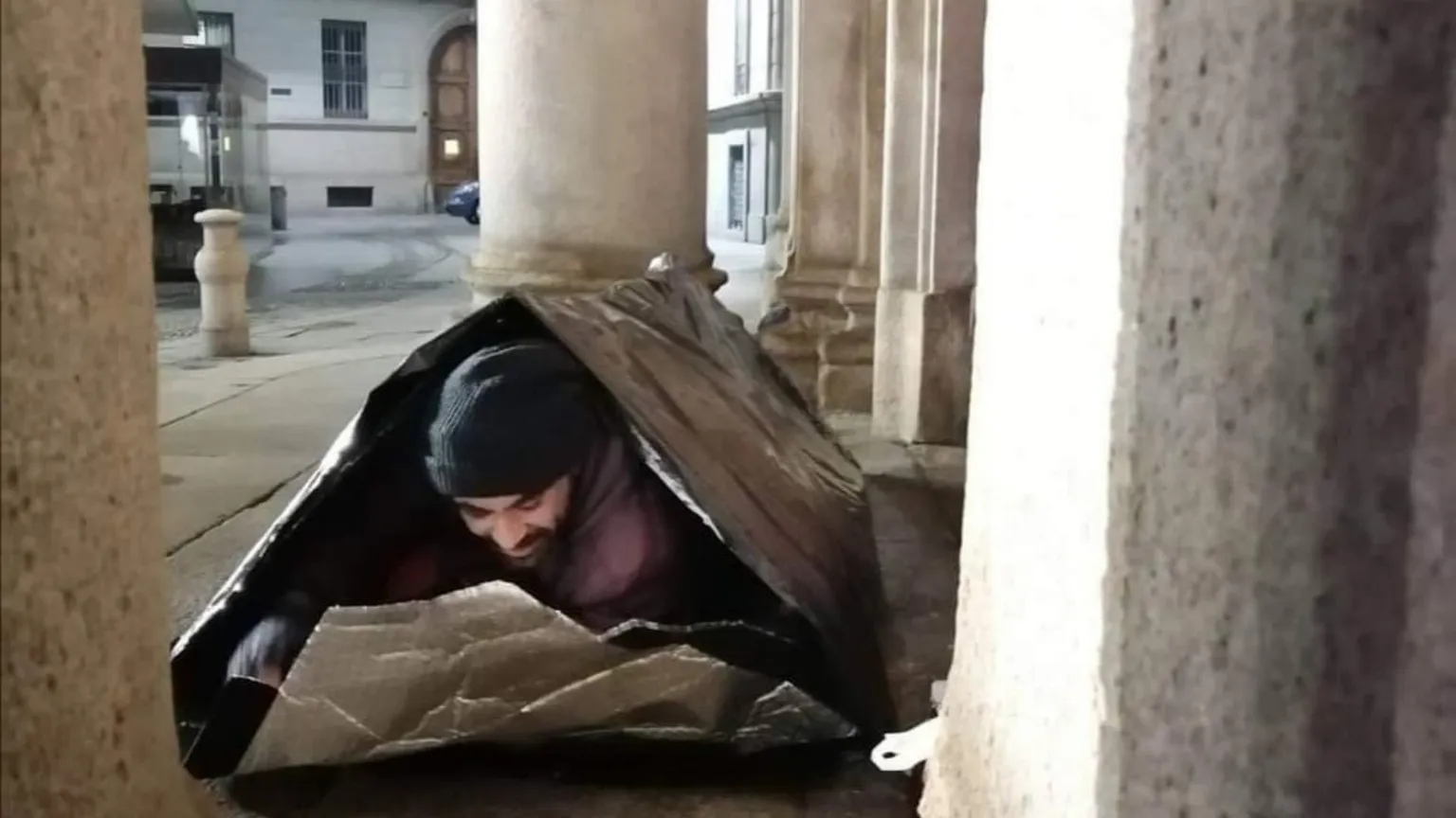 Le capsule antigelo per i clochard: l’idea inglese sbarca in Italia