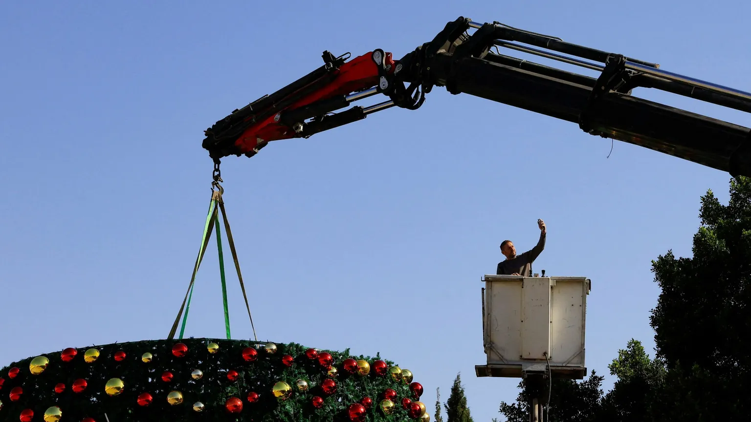 A Betlemme è di nuovo un Natale di luci