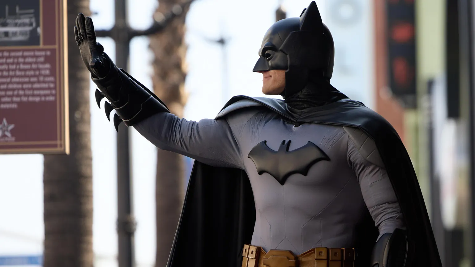 Batman e quella paura di sfigurare in metrò
