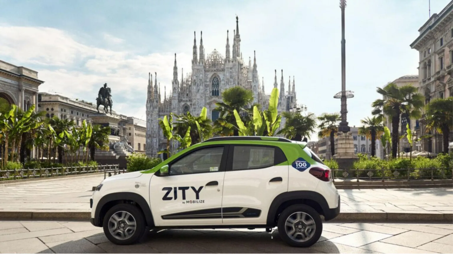 All'automobile condivisa in città hanno bucato le gomme