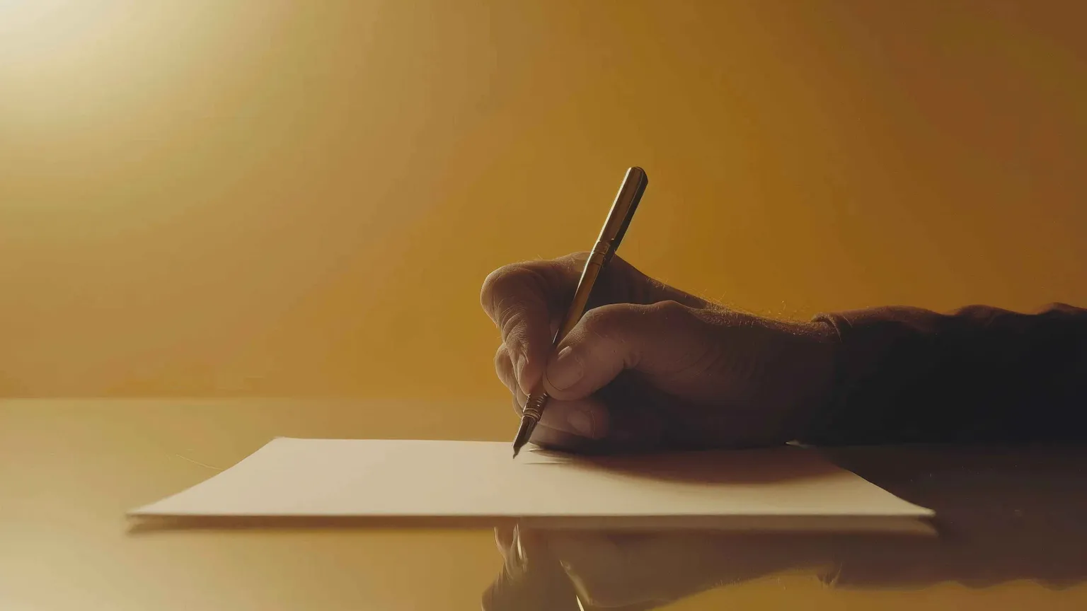 Esperimento: tu, la penna, un foglio. Da quanto tempo non scrivi una lettera?