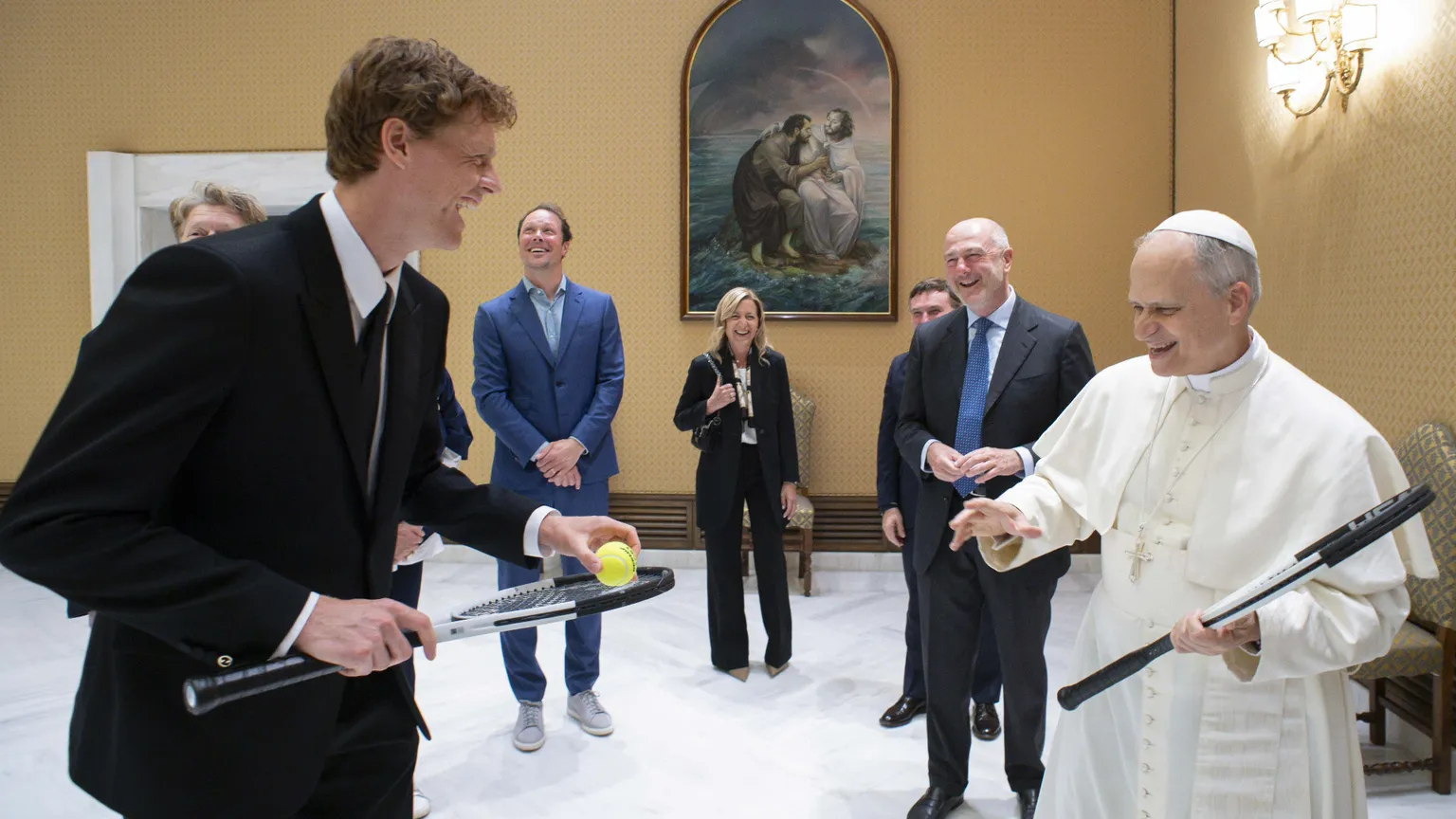 Il Papa con gli artisti e gli atleti. Le ricerche del 2025