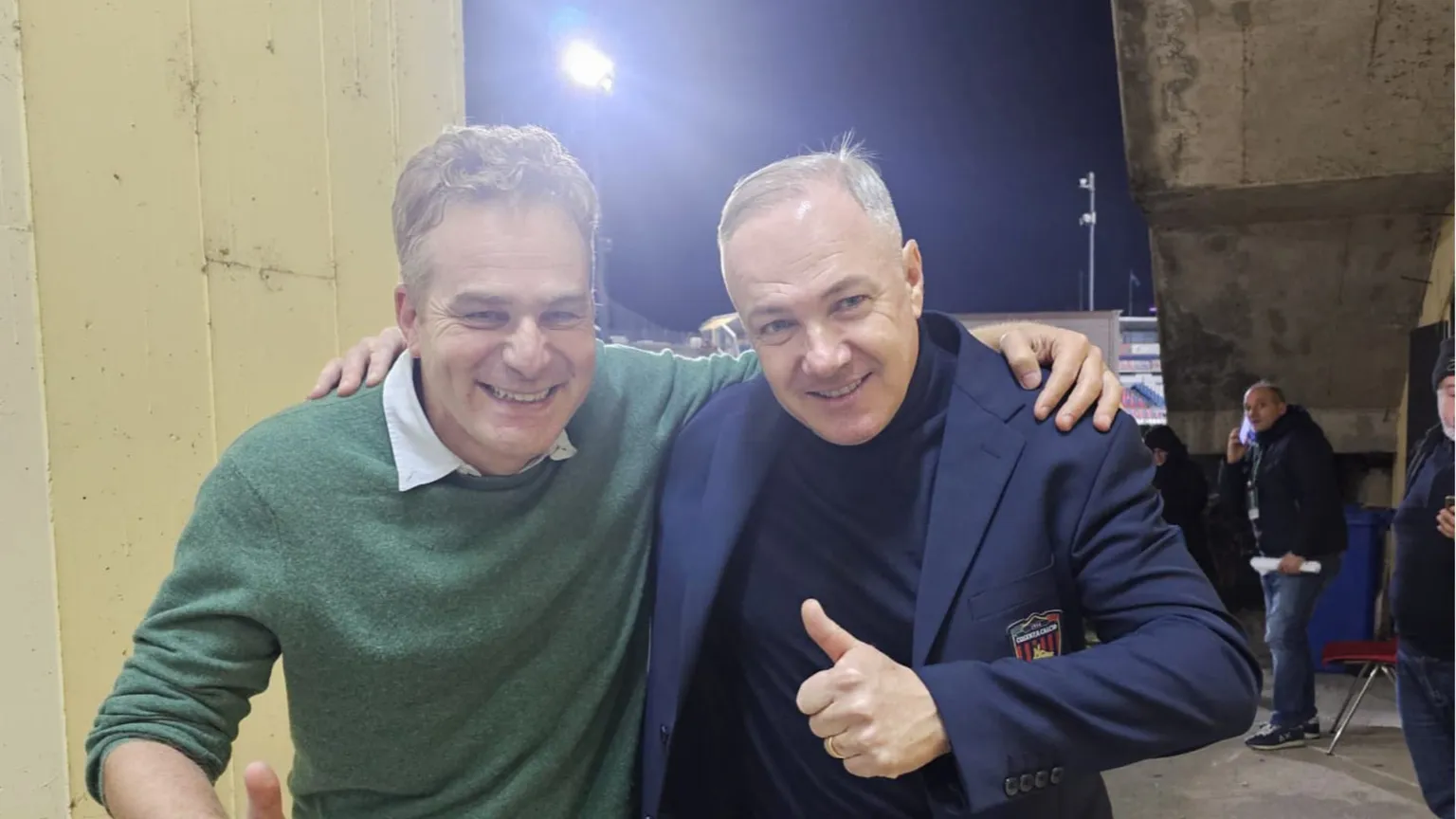Il grande cuore di mister Alvini fa far pace a Aziz e Francesco