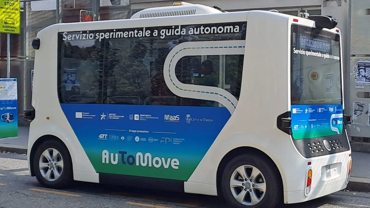 Una navetta pubblica a guida autonoma: Torino vuol guidare per prima il futuro