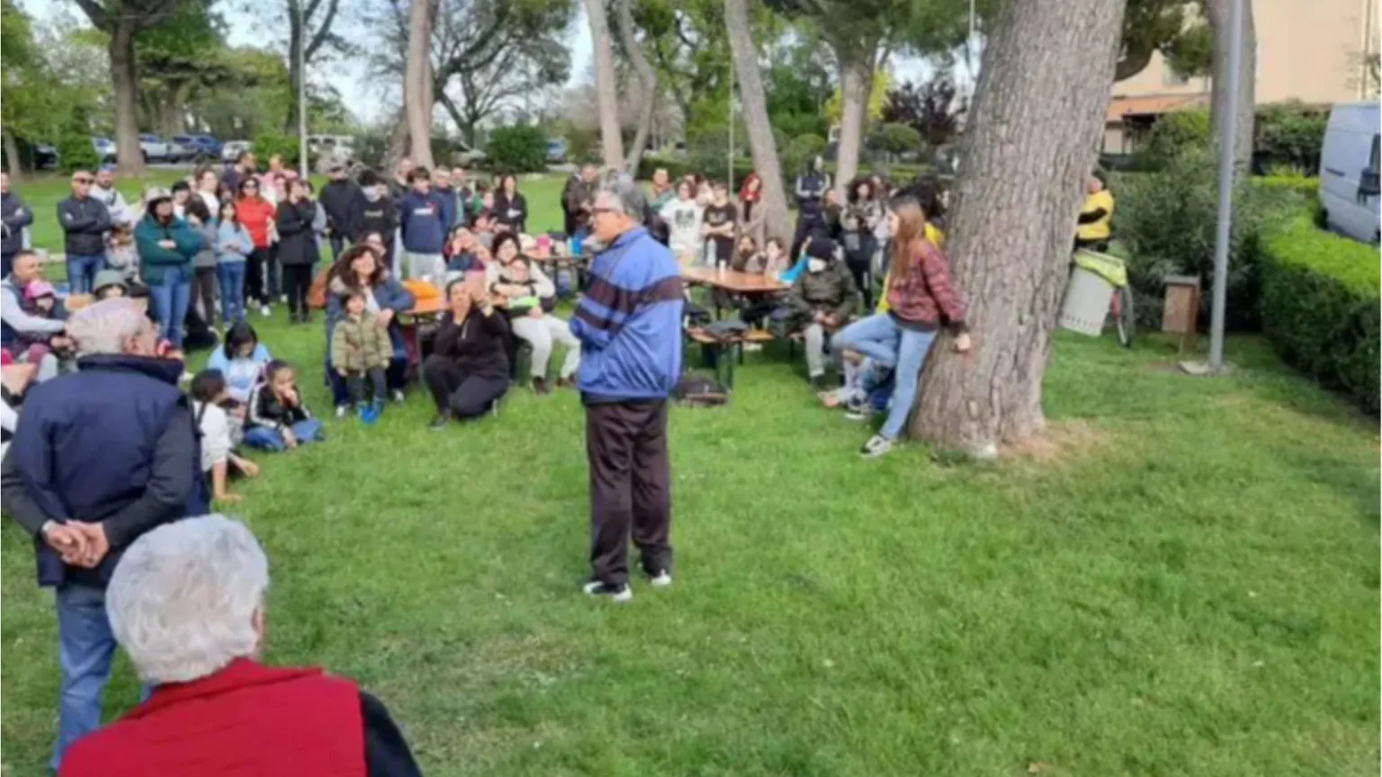 Un momento di vita comunitaria della parrocchia