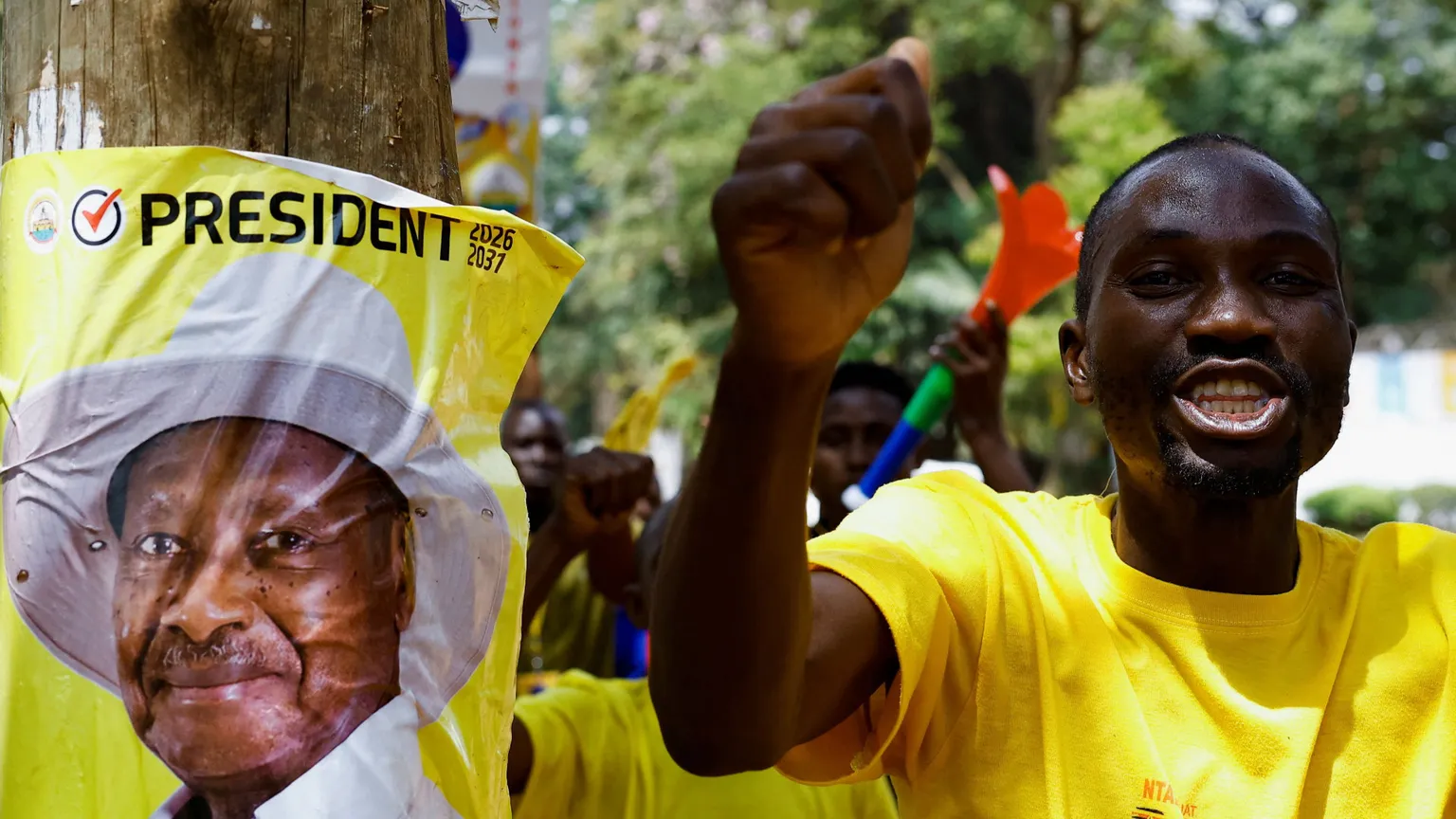 Uganda, il presidente Museveni vince il settimo mandato