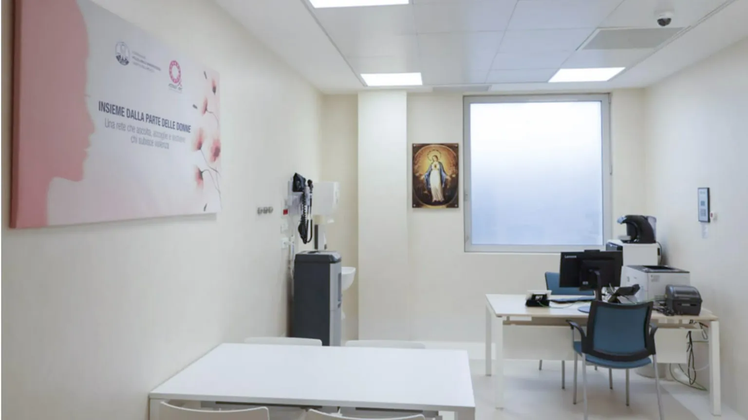 Una stanza del nuovo Centro aperto al Policlinico Campus Bio-Medico di Roma