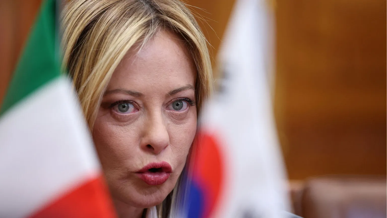 La presidente del Consiglio Giorgia Meloni