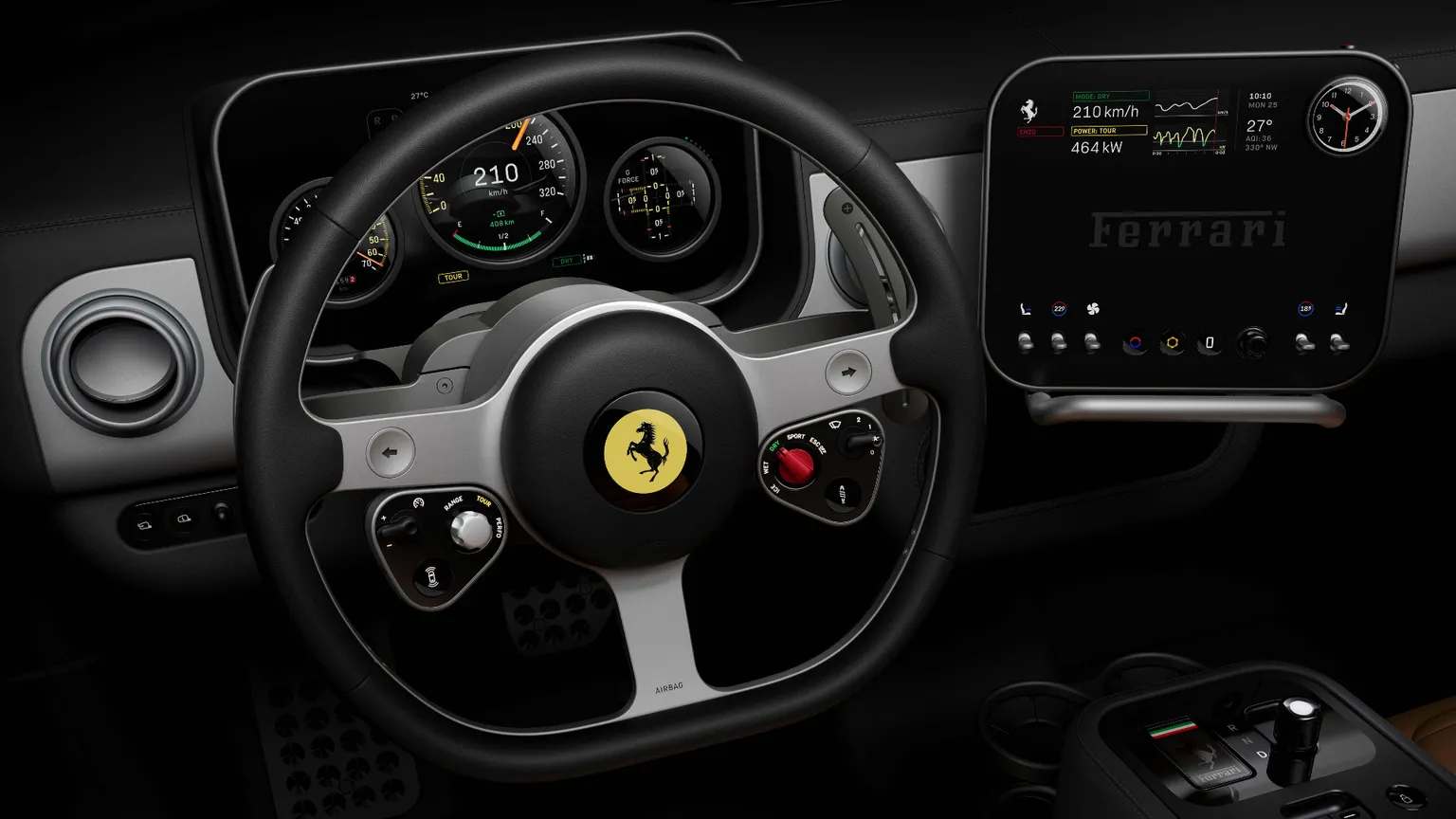 La prima Ferrari elettrica della storia si chiamerà Luce e spiazza tutti