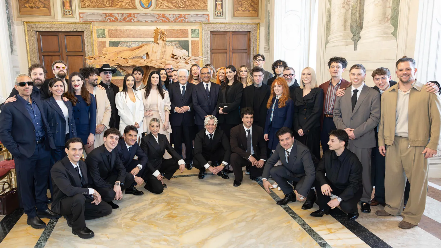 Sanremo al Colle, Mattarella: «La musica pop patrimonio del Paese»