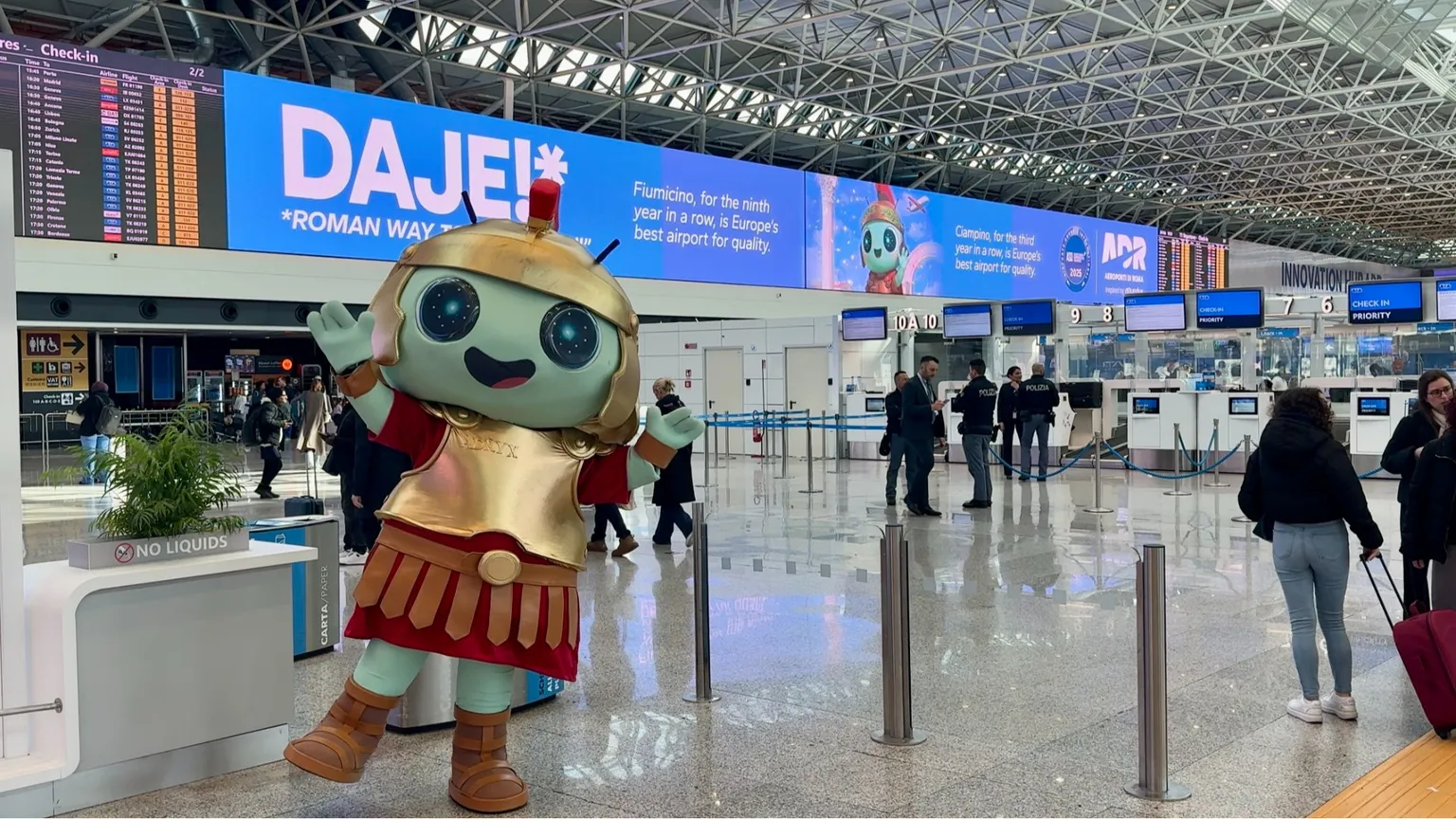 Adr: Fiumicino miglior "hub" d'Europa per il nono anno consecutivo