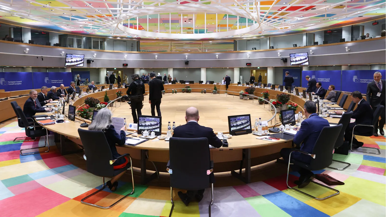 La tavola rotonda del Consiglio Ue a Bruxelles
