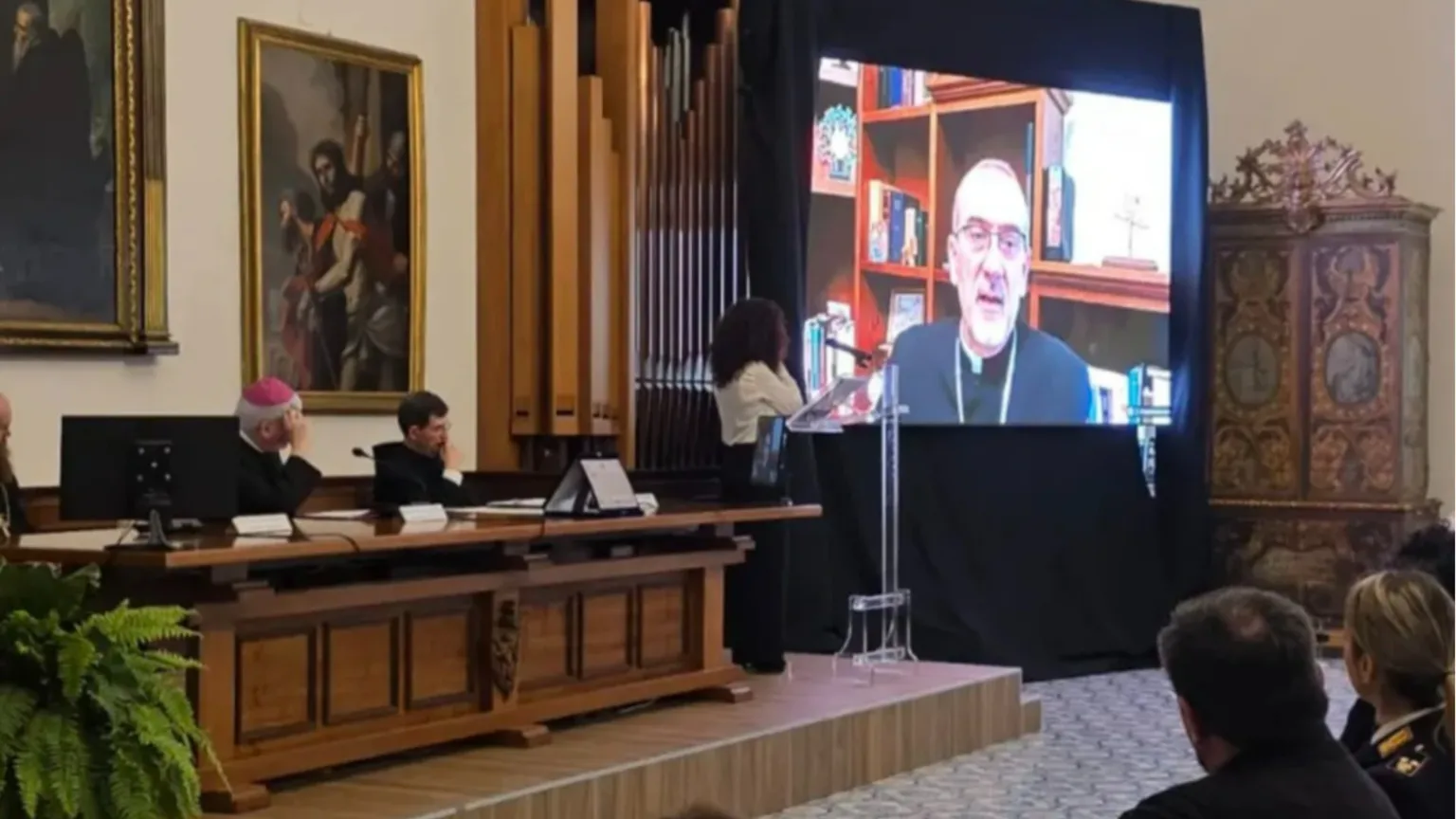 Montecassino, Pizzaballa riceve il premio internazionale "Pacis nuntius"