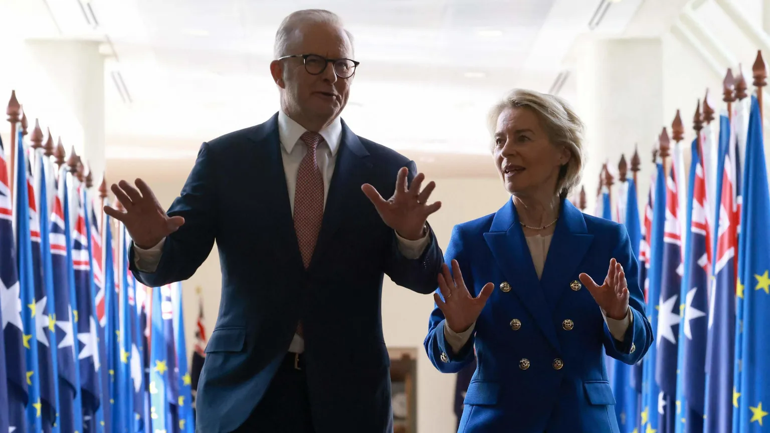 L'Ue ha firmato l'accordo commerciale di libero scambio anche con l'Australia