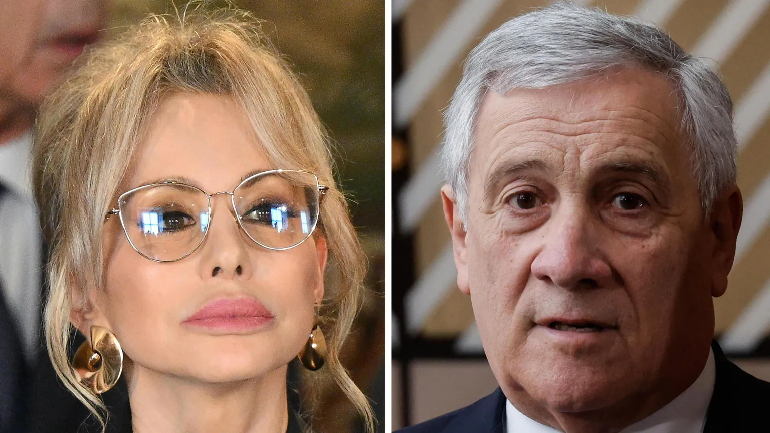Marina Berlusconi e Antonio Tajani