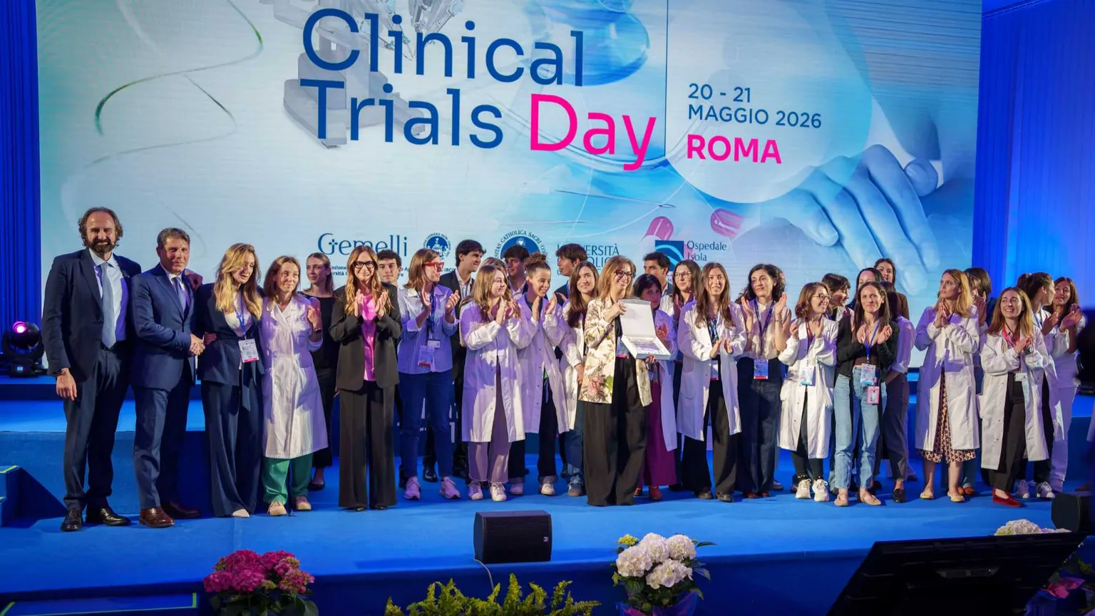 Il Clinical Trial Day del Gemelli. Foto Ufficio stampa Policlinico Gemelli
