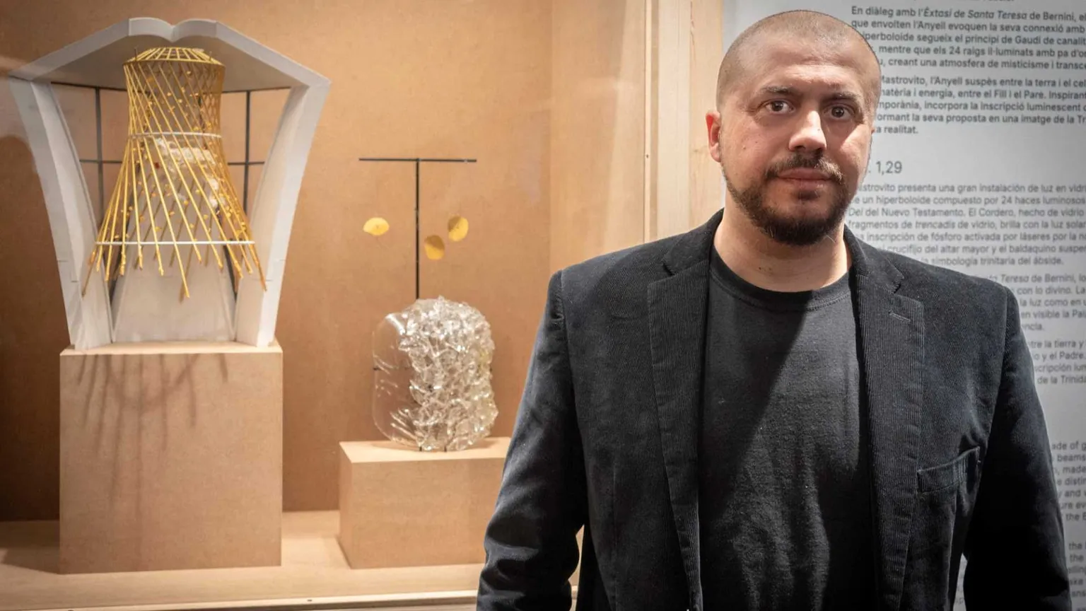 Mastrovito: «Nel mio Agnello per la Sagrada Família risplende la luce del cosmo»