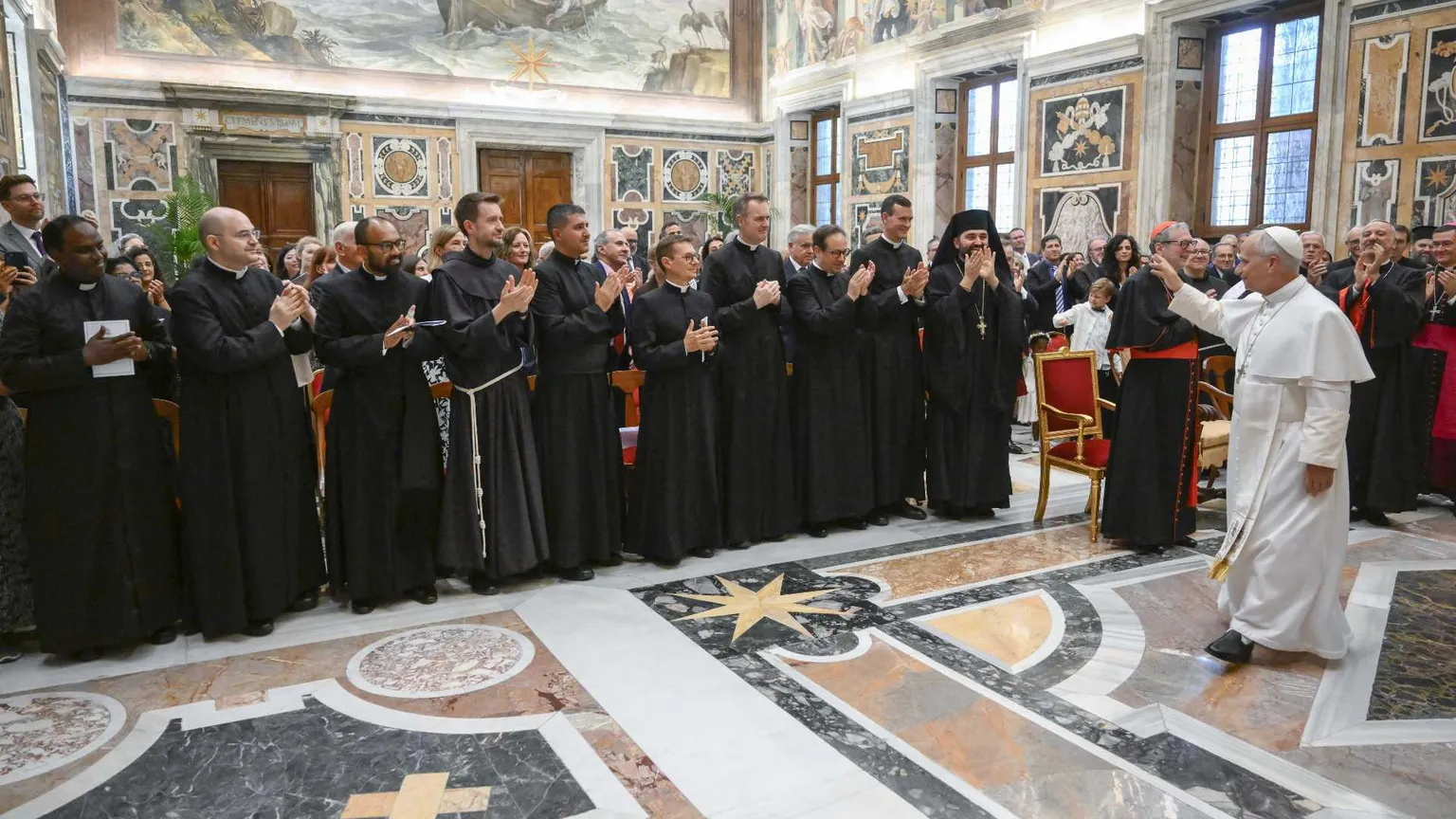 L'udienza di Leone XIV con i partecipanti all'Assemblea della Roaco in Vaticano / VATICAN MEDIA