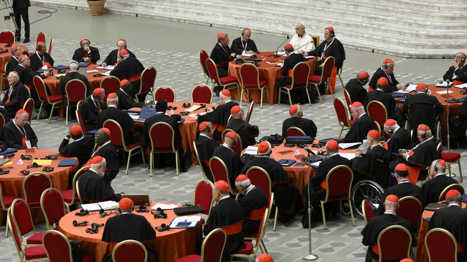 Vaticano, 7 gennaio 2026. Papa Leone XIV presiede il Concistoro straordinario / SICILIANI