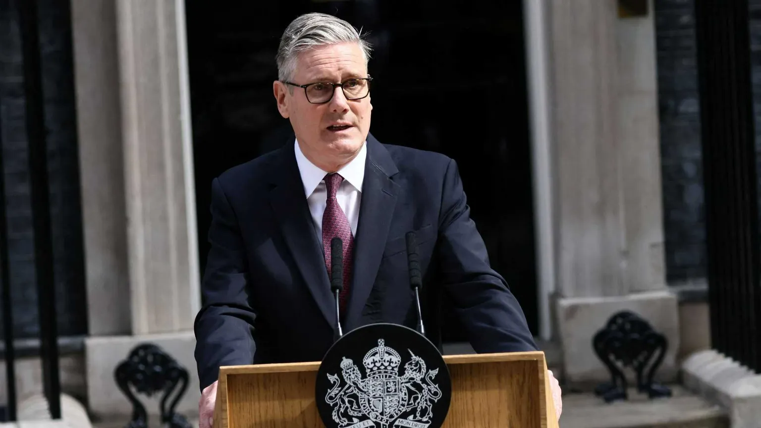 Il premier dimissionario Keir Starmer