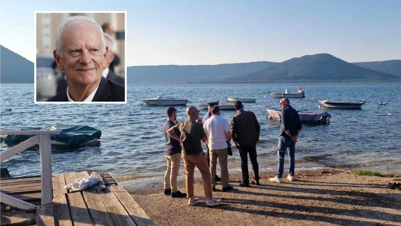 Il marito della ministra Roccella disperso nel lago di Vico