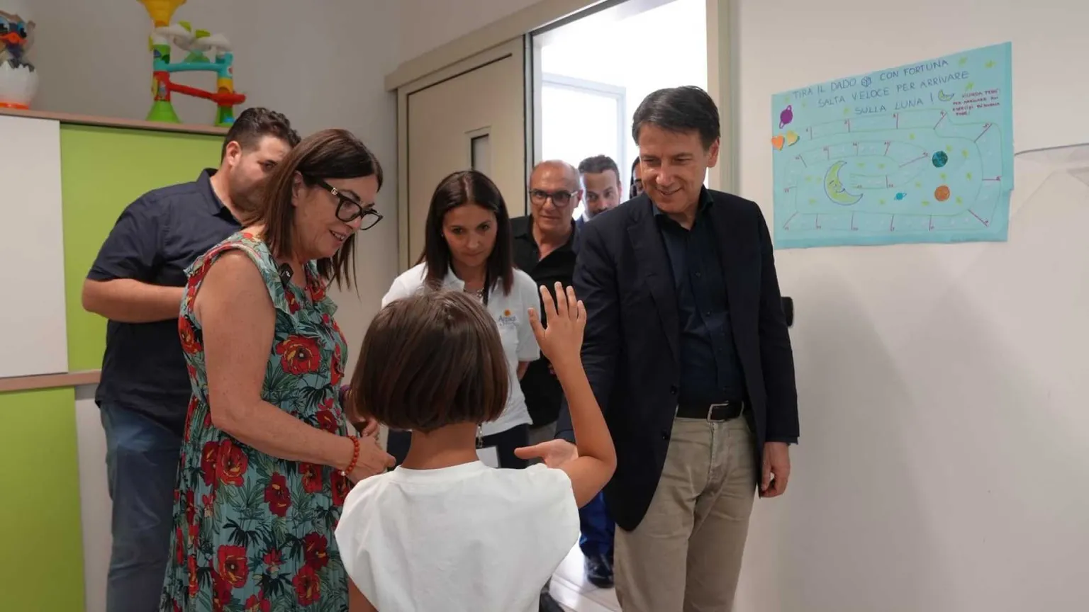 Il leader del M5s Giuseppe Conte
