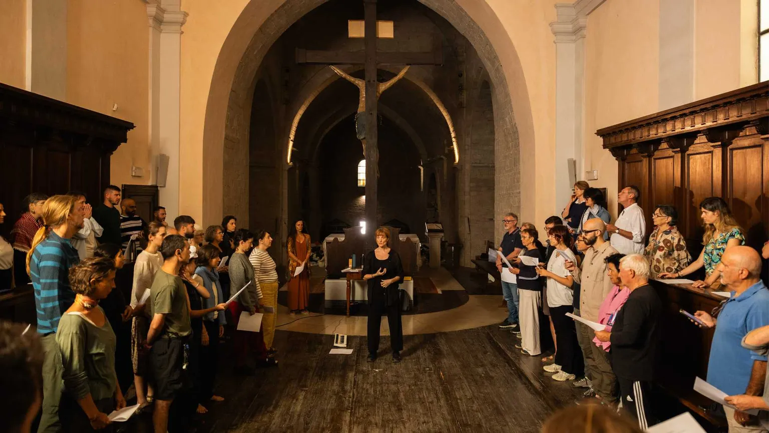 Il teatro entra in monastero per incontrare il silenzio