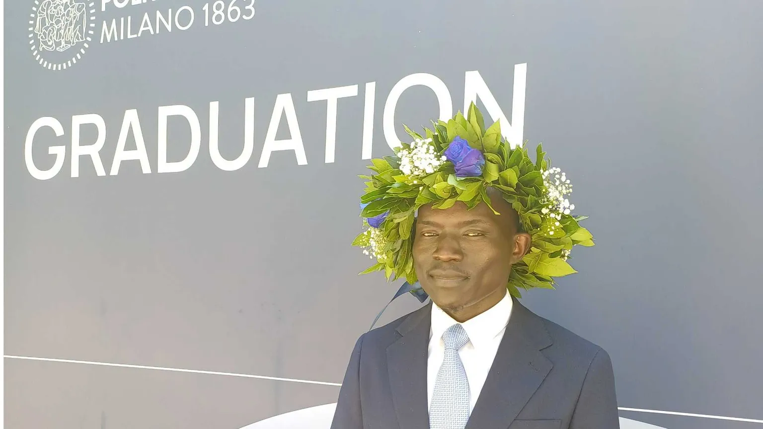 Il sogno realizzato di Charles: da rifugiato a ingegnere al Politecnico