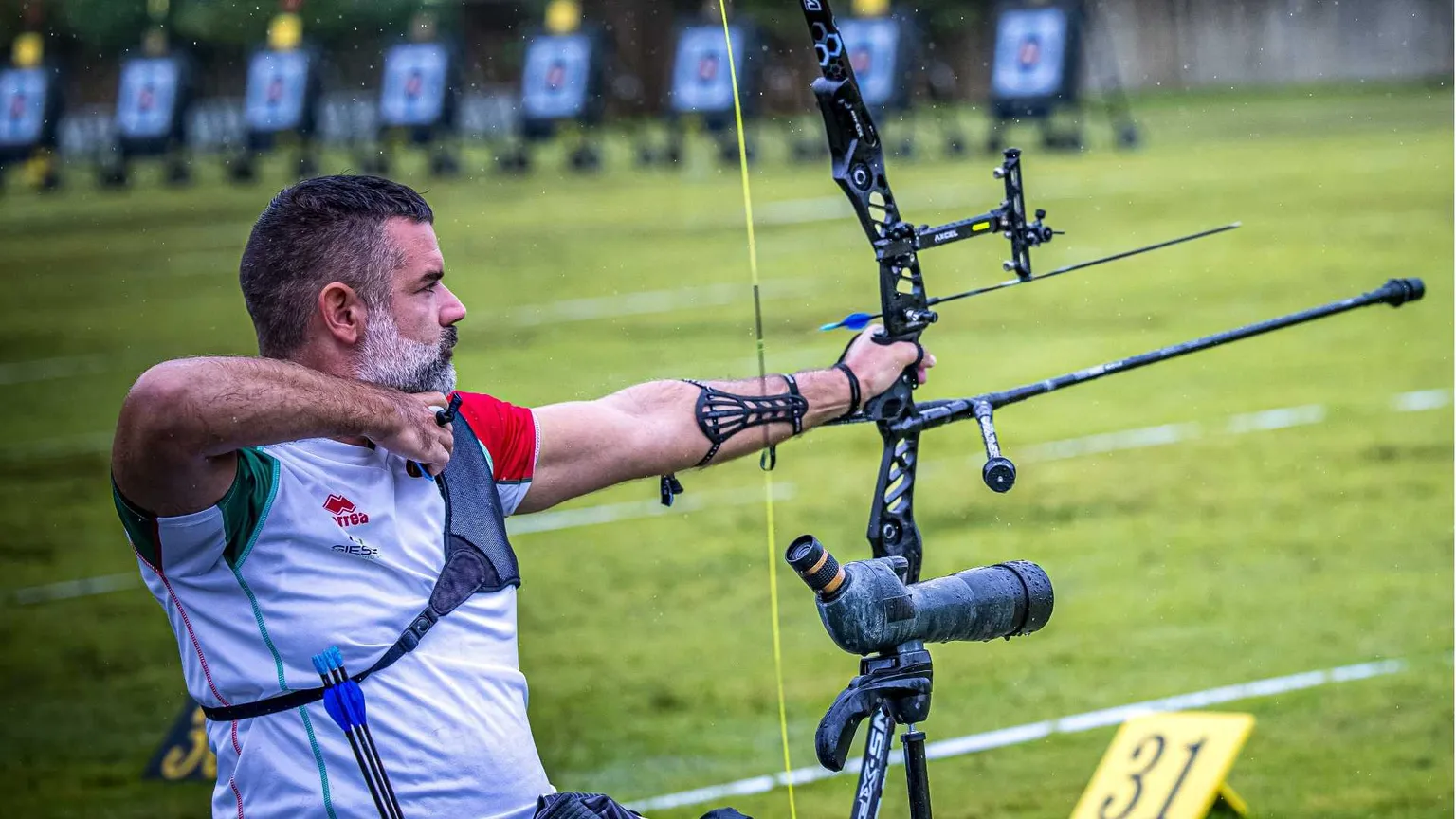 Stefano Travisani, la nuova stella azzurra dell'arco paralimpico