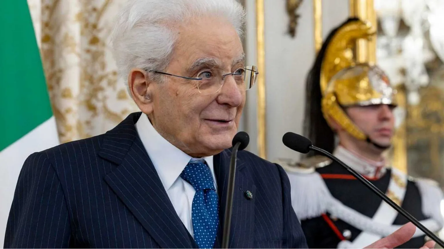 Sergio Mattarella in una foto d'archivio