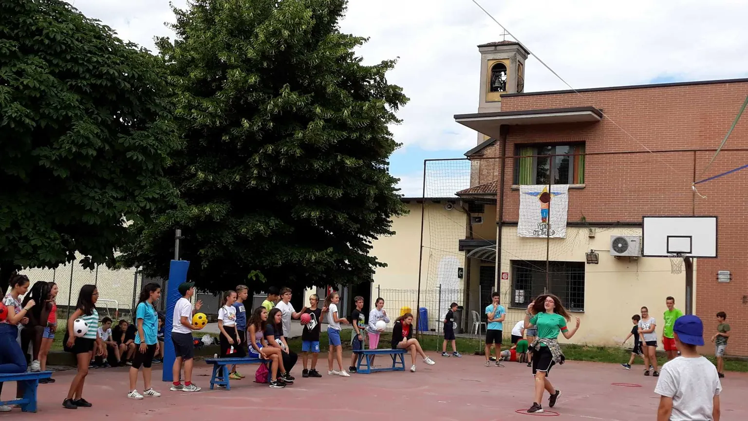 Bambini all'oratorio