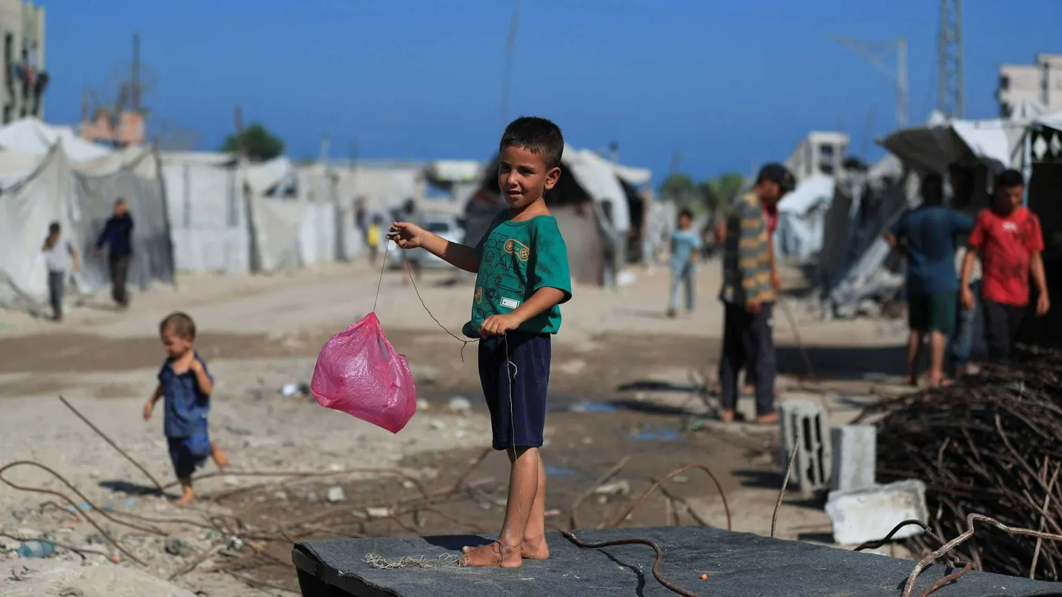 Un bambino a Gaza
