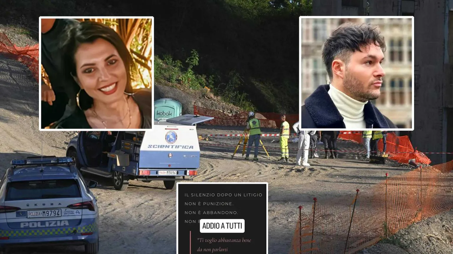 Getta la ex da un viadotto e poi si butta anche lui: femminicidio sull'A1