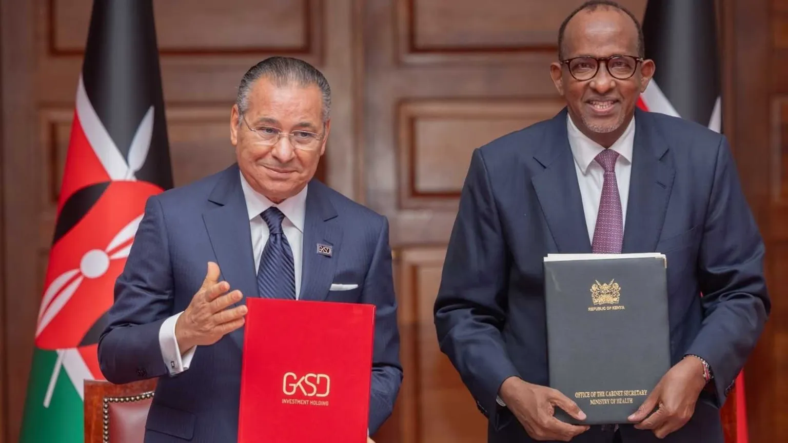 Gksd e governo del Kenya siglano accordo per 15 nuovi ospedali