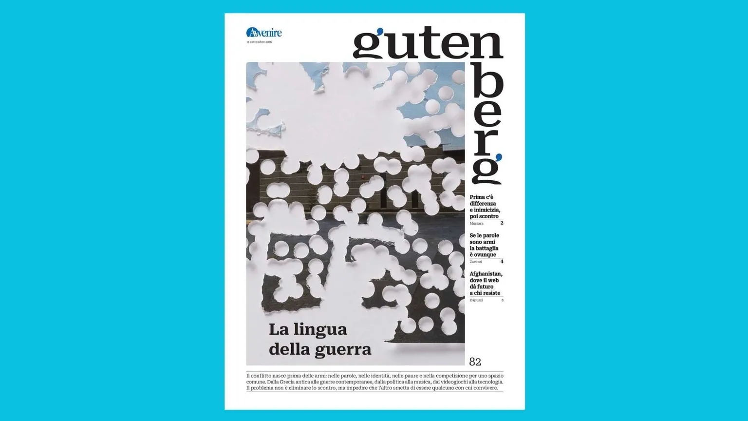 "La lingua della guerra" tra storia e cultura: il nuovo "Gutenberg" indaga i conflitti