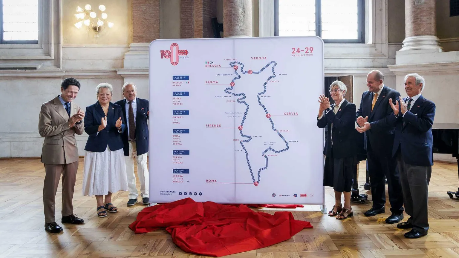 Per festeggiare i cent'anni la 1000 Miglia torna indietro