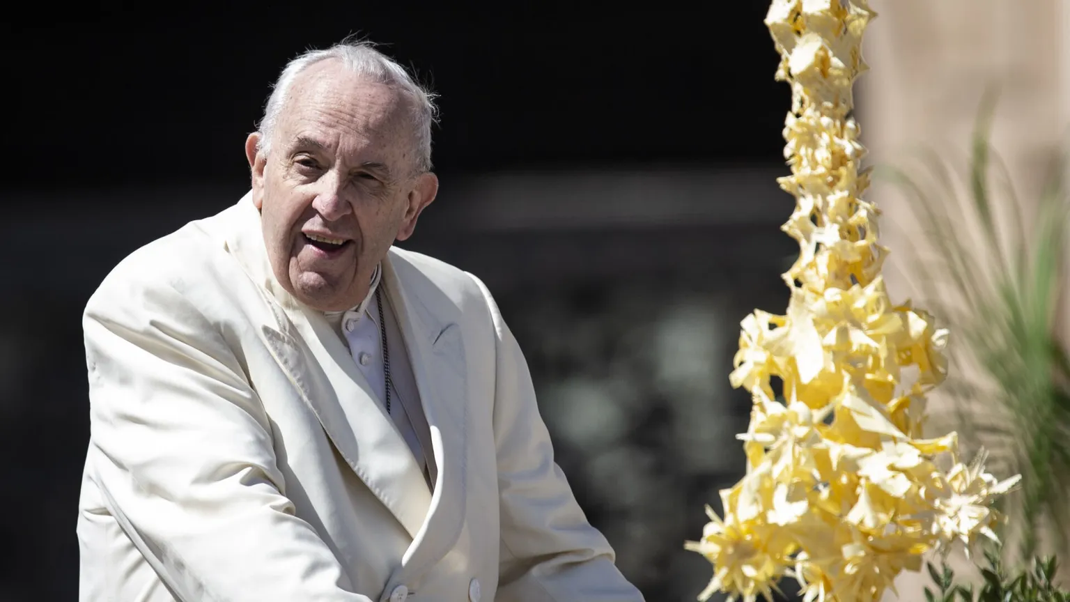 Papa Francesco la Domenica delle Palme del 2022 / SICILIANI