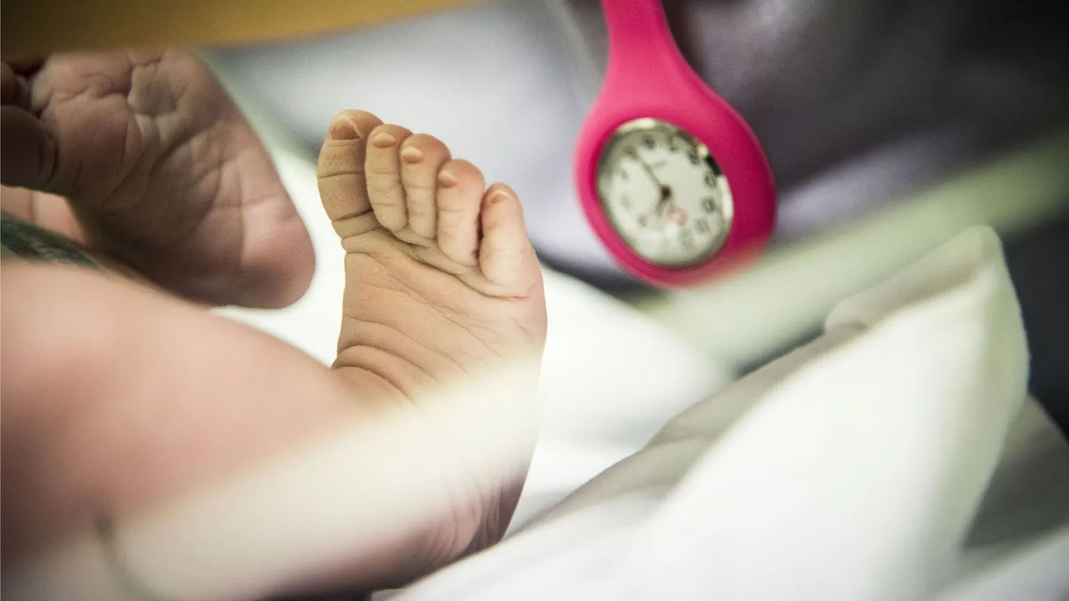 Una bimba in ospedale a Roma